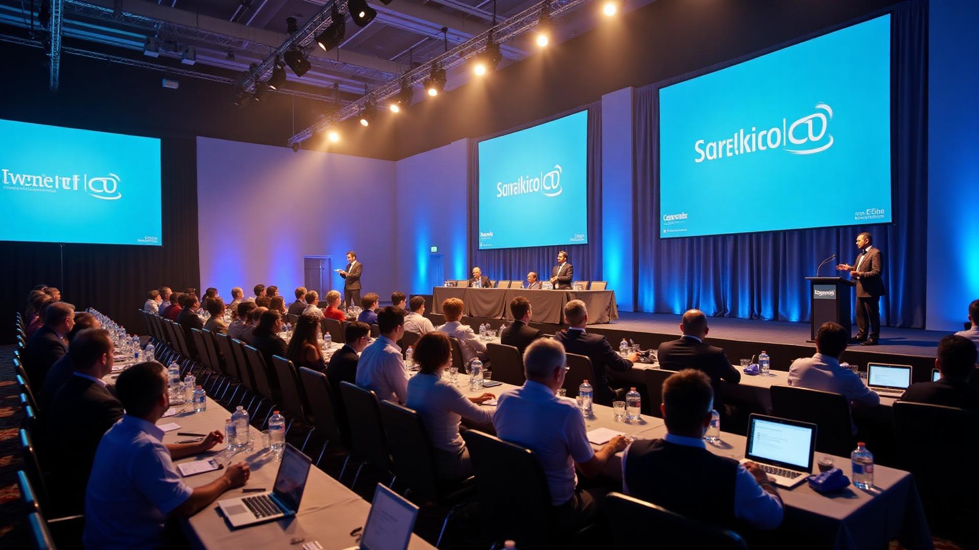 Professional conference organization and event planning excellence